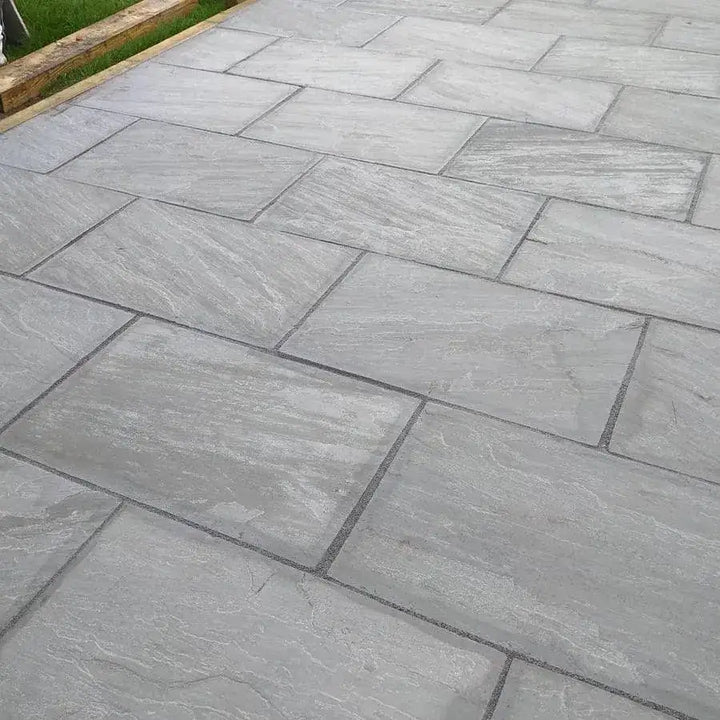 kandla grey sandstone paving