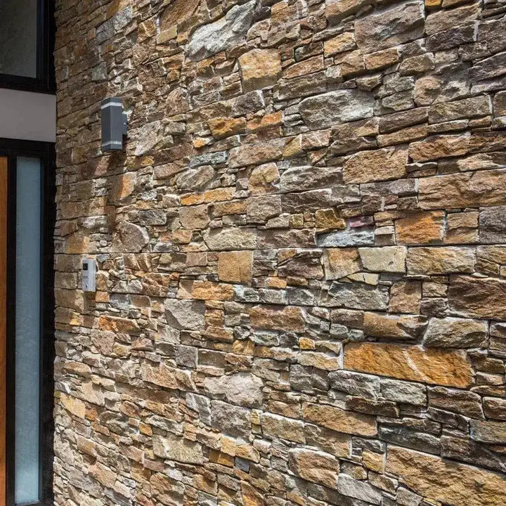 Autumn gold quartz Z stone wall panels