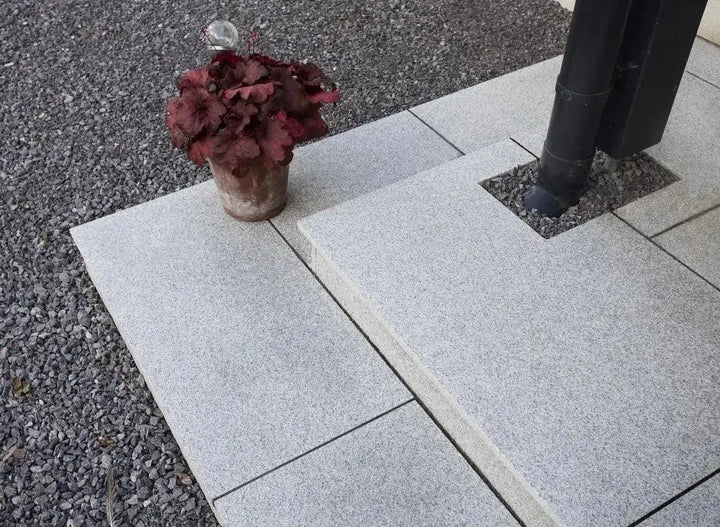 glacier granite paving